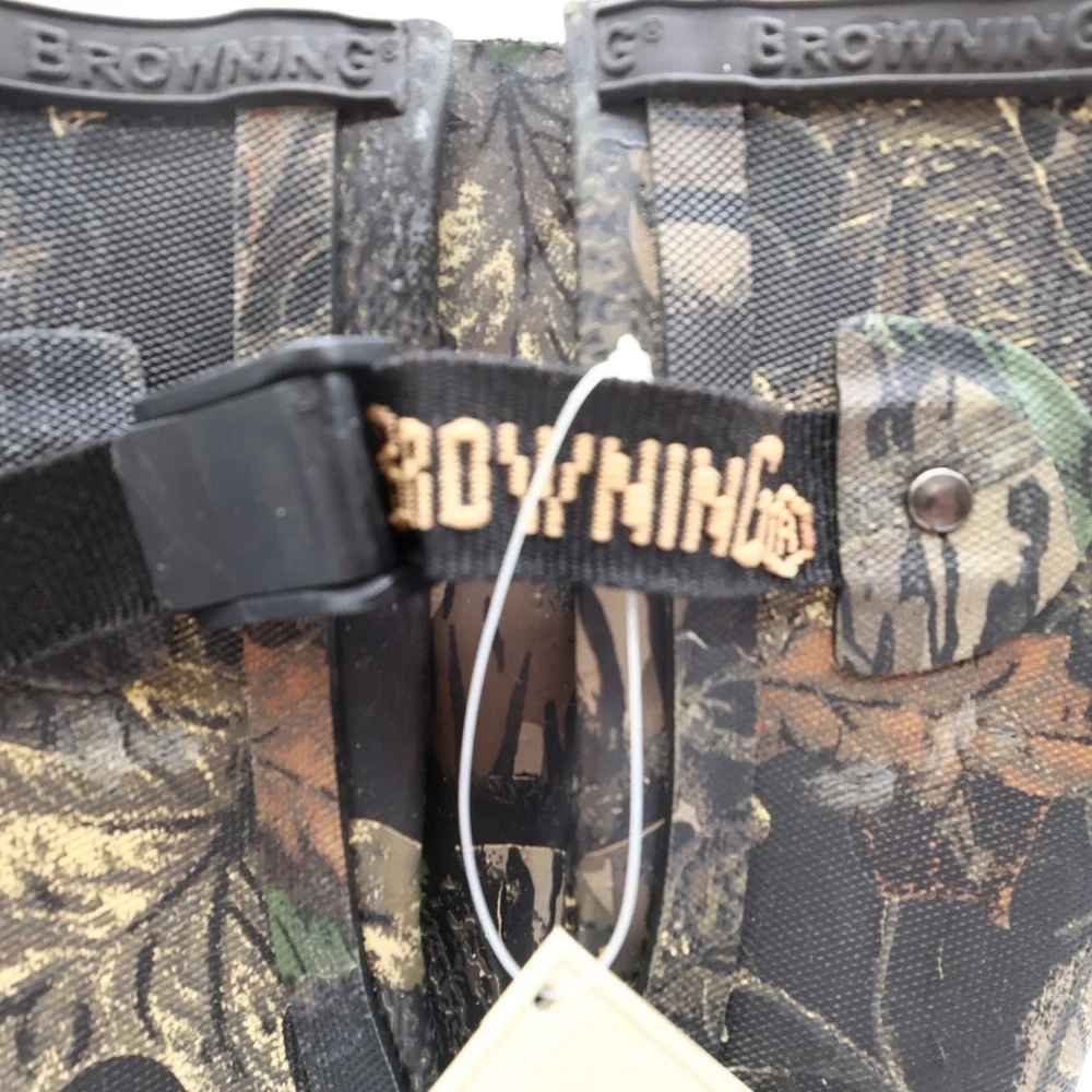 Browning 70100 Waterproof Rubber Boots Mens 8 Camo Hunting NWT